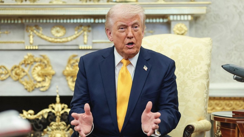 Trump oo 10 maalmood ku kordhiyay.jpg